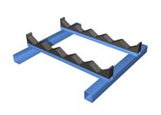 Rubber Cylinder Chocks