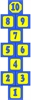 Wetpour Hopscotch Option B